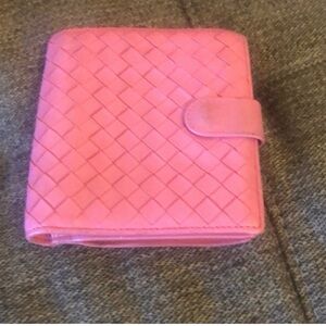 Bottega Veneta Coral Leather Accessory size 4x4